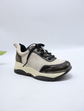 Buty sportowe damskie na płaskim (36-41) 5017 GREY