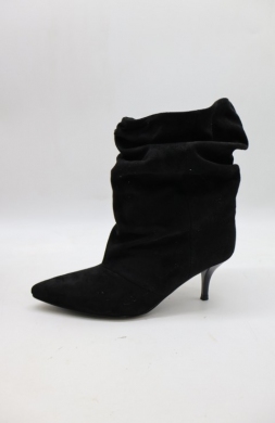 Botki damskie na szpilce (36-41) 52268 BLACK