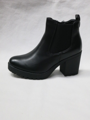 Botki damskie na obcasie (36-41) XT06P BLACK