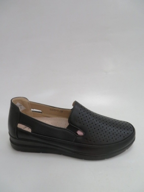 Półbuty damskie na koturnie (36-42) 8605-1 BLACK
