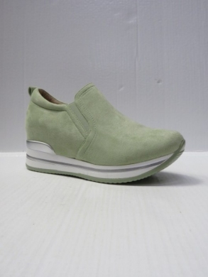 Buty sportowe damskie na koturnie (36-41) HQ337 GREEN