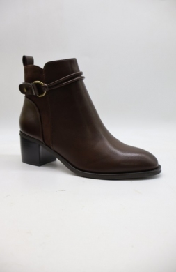 Botki damskie na obcasie (36-41) 600 BROWN
