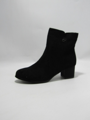 Botki damskie ocieplane na obcasie (36-41) SG-632 BLACK