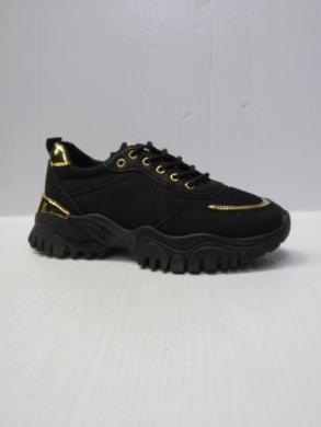 Buty sportowe damskie na płaskim (36-41) YQ-3 BLACK