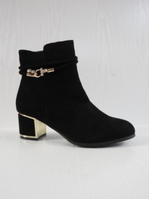 Botki damskie na obcasie (36-41) MS2076 BLACK
