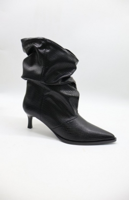 Botki damskie na szpilce (36-41) 037B BLACK