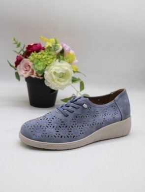 Półbuty damskie na koturnie (36-41) C951 BLUE