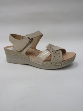 Sandały damskie na koturnie (36-41) MO-761 BEIGE