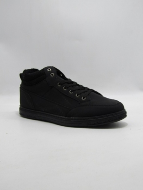 Botki męskie ocieplane (40-45) XYY24226 BLACK