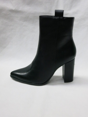 Botki damskie na obcasie (36-41) A225P BLACK
