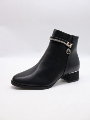 Botki damskie ocieplane na obcasie (36-41) SA3029-1