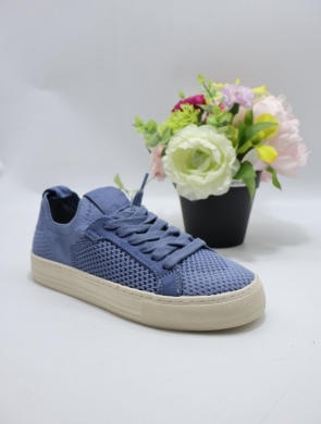 Buty sportowe damskie na płaskim (36-41) 607 BLUE