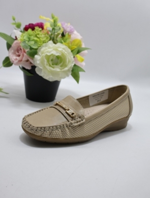 Mokasyny damskie na koturnie (36-41) CYM-55 BEIGE
