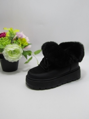 Śniegowce damskie (36-41) XHBD888-1 ALLBLACK