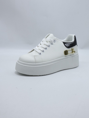 Buty sportowe damskie na płaskim (36-41) NN601 BLACK
