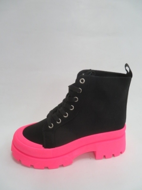 Trampki damskie na koturnie (36-41) PC128 FUSHIA