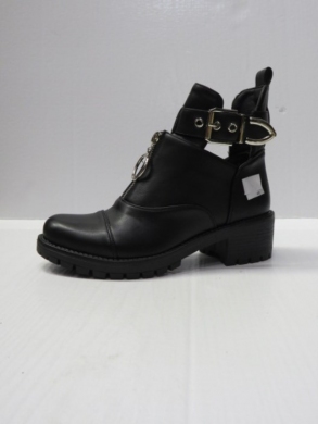 Botki damskie na obcasie (36-41) A398 BLACK