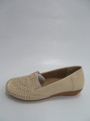 Półbuty damskie na płaskim (39-43) DJ5-20 BEIGE