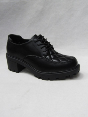 Półbuty damskie na obcasie (36-41) C87913 BLACK
