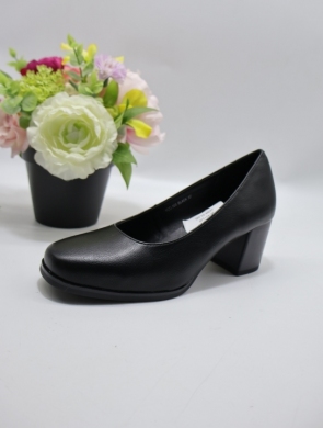 Czółenki damskie na obcasie (36-41) YCC-103 BLACK