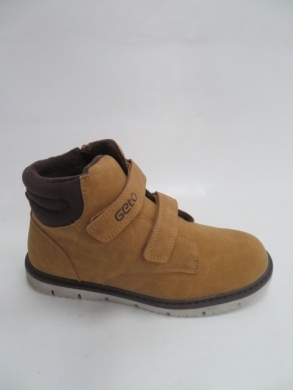 Botki chłopięce ocieplane (32-37) F836 CAMEL