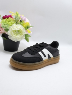 Buty sportowe damskie na płaskim (36-41) LL1971 BLACK