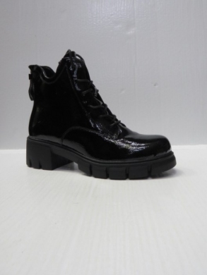 Botki damskie ocieplane na obcasie (36-41) H122 BLACK