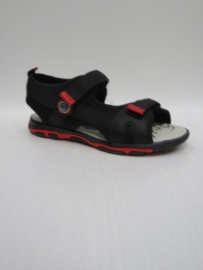 Sandały chłopięce (31-36) D961 BLACK/RED
