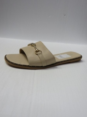 Klapki damskie na płaskim (36-41) CK3930 KHAKI