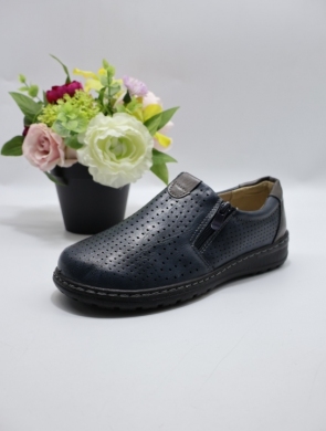 Półbuty damskie na płaskim (36-41) 22T46-10 NAVY