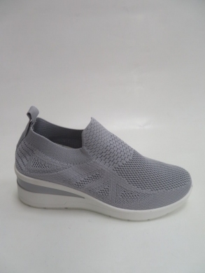 Buty sportowe damskie na koturnie (36-41) CB214 GREY