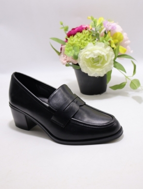 Półbuty damskie na obcasie (36-41) CHC366 BLACK