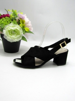 Sandały damskie na obcasie (36-41) LE-530 BLACK