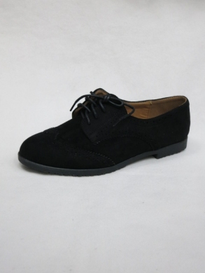 Półbuty damskie na płaskim (36-41) M2012 BLACK