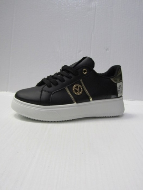 Buty sportowe damskie na płaskim (36-41) 1048 BLACK