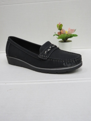 Mokasyny damskie na płaskim (36-41) HL61719 BLACK