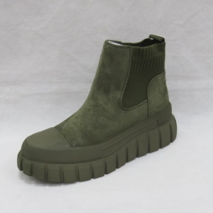 Botki damskie na płaskim (36-41) F1016 GREEN