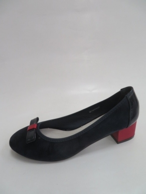 Czółenka damskie na obcasie (36-41) 319 NAVY