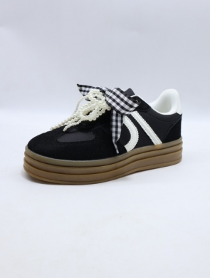 Buty sportowe damskie na płaskim (36-41) 6226-1 BLACK