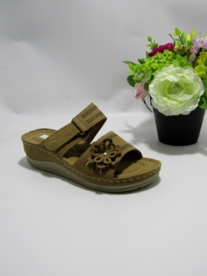 Klapki damskie na koturnie (36-41) 8-128 CAMEL