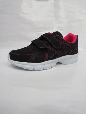 Buty sportowe damskie na płaskim (36-41) N315 BLACK/PLUM