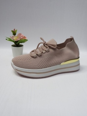 Buty sportowe damskie na koturnie (36-41) 139 PINK