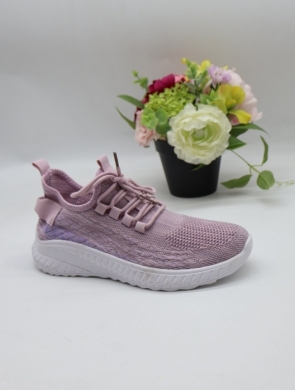 Buty sportowe damskie na płaskim (36-41) J-16 L.PURPLE