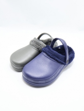 Kroksy damskie ocieplane (37-42) 556 MIX