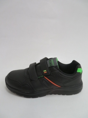 Sportowe Chłopięce (36-41) 8170 BLACK/GREEN