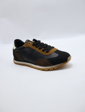 Buty sportowe damskie na płaskim (36-41) 6450 BLACK