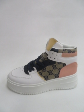 Sneakersy damskie wysokie (36-41) 8788-SP BLUE