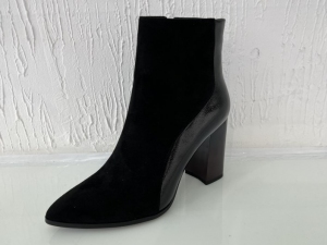 Botki damskie ocieplane na obcasie (36-41) GD-FL2047 BLACK