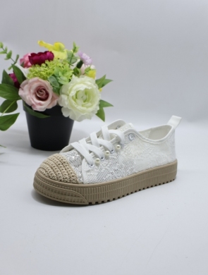 Buty sportowe damskie na płaskim (36-41) SG-225 WHITE