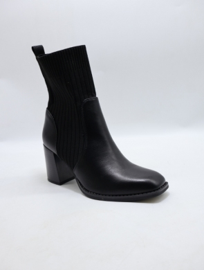 Botki damskie na obcasie (36-41) RQ440 BLACK